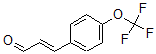 结构式 CAS# 183800-94-4, 4-(三氟甲氧基)肉桂醛