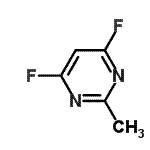 CAS#: 18382-80-4， 4,6-Difluoro-2-Methylpyrimidine