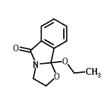 CAS#: 183969-33-7， 9B-Ethoxy-2,3-Dihydro[1,3]Oxazolo[2,3-a]Isoindol-5(9Bh)-One