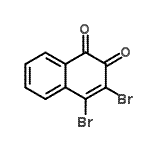 CAS#: 18398-37-3， 3,4-Dibromo-1,2-Naphthalenedione