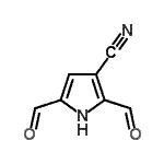 CAS#: 183997-71-9， 2,5-Diformyl-1H-Pyrrole-3-Carbonitrile