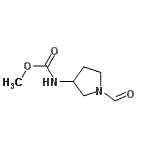 CAS#: 184107-58-2， Methyl (1-Formyl-3-Pyrrolidinyl)Carbamate