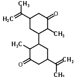 CAS#: 18457-34-6， 5,5'-Diisopropenyl-2,2'-Dimethyl-1,1'-Bi(Cyclohexyl)-3,3'-Dione