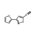 CAS#: 184868-49-3， 3-(2-Furyl)-1,2-Oxazole-5-Carbonitrile