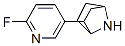 CAS#: 185110-47-8， 2-(2'-Fluoro-5'-Pyridinyl)-7-Azabicyclo(2.2.1)Heptane