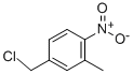 structure of CAS# 18515-14-5, alpha-Chloro-3-Methyl-4-Nitrotoluene;4-(Chloromethyl)-2-Methyl-1-Nitro-Benzene;Alpha-Chloro-3-Methyl-4-Nitrotoluene