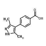 CAS#: 185252-69-1， 4-(3,5-Dimethyl-1H-Pyrazol-4-Yl)Benzoic Acid