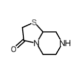 CAS#: 185380-75-0， Tetrahydro-5H-[1,3]Thiazolo[3,2-a]Pyrazin-3(2H)-One