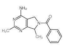 CAS#: 1854-39-3， (5-Amino-3,9-Dimethyl-2,4,8-Triazabicyclo[4.3.0]Nona-2,4,10-Trien-8-Yl)-Phenyl-Methanone