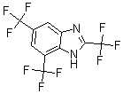 CAS#: 185412-89-9， 2,5,7-Tris(Trifluoromethyl)-1H-Benzimidazole