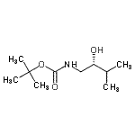 CAS#: 185426-14-6， 2-Methyl-2-Propanyl [(2R)-2-Hydroxy-3-Methylbutyl]Carbamate