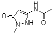 CAS#: 185451-42-7， N-(2,5-Dihydro-1-Methyl-5-Oxo-1H-Pyrazol-3-Yl)-Acetamide
