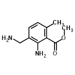 CAS#: 185689-54-7， Methyl 2-Amino-3-(Aminomethyl)-6-Methylbenzoate