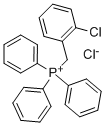 structure of CAS# 18583-55-6, (2-Chlorobenzyl)Triphenylphosphonium Chloride Hydrate;(2-Chlorophenyl)Methyl-Tri(Phenyl)Phosphonium Chloride;(2-Chlorobenzyl)-Tri(Phenyl)Phosphonium Chloride;Nsc210534