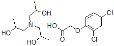 CAS#: 18584-79-7， Triisopropanolamine 2,4-dichlorophenoxyacetate