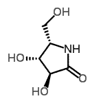 CAS#: 186025-83-2， (3S,4R,5S)-3,4-Dihydroxy-5-(Hydroxymethyl)-2-Pyrrolidinone