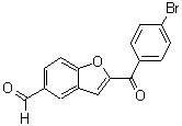 CAS#: 186093-87-8， 2-(4-Bromobenzoyl)-1-Benzofuran-5-Carbaldehyde