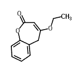 CAS#: 186135-55-7， 4-Ethoxy-1-Benzoxepin-2(5H)-One