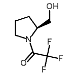 CAS#: 186202-18-6， 2,2,2-Trifluoro-1-[(2S)-2-(Hydroxymethyl)-1-Pyrrolidinyl]Ethanone