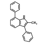 CAS#: 1863-20-3， 2-Methyl-3,7-Diphenyl-1H-Indole