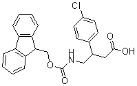 CAS#: 186320-20-7， 4-Chloro-beta-[[[(9H-Fluoren-9-Ylmethoxy)Carbonyl]Amino]Methyl]-Benzenepropanoic Acid