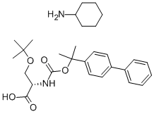 CAS#: 18635-04-6， 2-(4-Biphenylyl)-isopropyloxycarbonyl-O-tert-butyl-L-serine cyclohexylamine salt