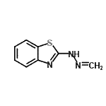 CAS#: 186457-64-7， Formaldehyde 1,3-Benzothiazol-2-Ylhydrazone