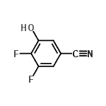 CAS#: 186590-38-5， 3,4-Difluoro-5-Hydroxybenzonitrile