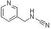structure of CAS# 186789-48-0, (3-Pyridinylmethyl)Cyanamide;(pyridin-3-ylmethyl)cyanamide;cyanamide, N-(3-pyridinylmethyl);cyanamide, N-(3-pyridinylmethyl)-