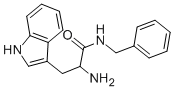 结构式 CAS# 187085-81-0, 2-氨基-N-苄基-3-(1H-吲哚-3-基)-丙酰胺