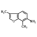 CAS#: 187267-91-0， 3,7-Dimethyl-1-Benzofuran-6-Amine