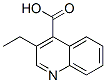 structure of CAS# 1873-52-5, 3-Ethylquinoline-4-Carboxylic Acid;3-Ethyl-4-Quinolinecarboxylic Acid;3-Ethylcinchoninic Acid;Nsc21505