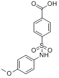 CAS#: 18738-58-4， 4-[[(4-Methoxyphenyl)Amino]Sulfonyl]-Benzoicacid