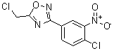 CAS#: 187399-90-2， 5-(Chloromethyl)-3-(4-Chloro-3-Nitrophenyl)-1,2,4-Oxadiazole