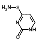 CAS#: 187455-27-2， 4-(Aminosulfanyl)-2(1H)-Pyrimidinone