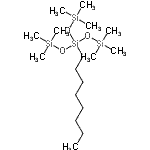 CAS#: 187592-85-4， 1,1,1,5,5,5-Hexamethyl-3-Octyl-3-[(Trimethylsilyl)Oxy]Trisiloxane