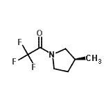 CAS#: 187670-59-3， 2,2,2-Trifluoro-1-[(3S)-3-Methyl-1-Pyrrolidinyl]Ethanone