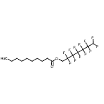 CAS#: 18770-61-1， 2,2,3,3,4,4,5,5,6,6,7,7-Dodecafluoroheptyl Decanoate