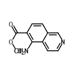 CAS#: 187732-93-0， Methyl 5-Amino-6-Isoquinolinecarboxylate