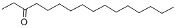结构式 CAS# 18787-64-9, 3-十六烷酮