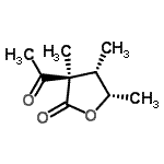 CAS#: 187976-00-7， (3R,4S,5S)-3-Acetyl-3,4,5-Trimethyldihydro-2(3H)-Furanone