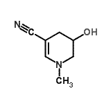 CAS#: 188242-02-6， 5-Hydroxy-1-Methyl-1,4,5,6-Tetrahydro-3-Pyridinecarbonitrile