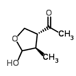 CAS#: 188300-71-2， 1-[(3R,4R)-5-Hydroxy-4-Methyltetrahydro-3-Furanyl]Ethanone