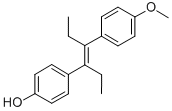 CAS 登录号：18839-90-2， (E)-4-(1-乙基-2-(4-甲氧基苯基)-1-丁烯基)苯酚