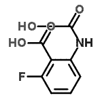 CAS#: 188567-91-1， 2-(Carboxyamino)-6-Fluorobenzoic Acid