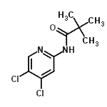 CAS#: 188577-71-1， N-(4,5-Dichloro-2-Pyridinyl)-2,2-Dimethylpropanamide