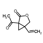 CAS#: 188609-34-9， 1-Acetyl-5-Vinyl-3-Oxabicyclo[3.1.0]Hexan-2-One