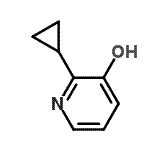 CAS#: 188669-90-1， 2-Cyclopropyl-3-Pyridinol