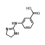 CAS#: 188812-27-3， 3-(4,5-Dihydro-1H-Imidazol-2-Ylamino)Benzoic Acid