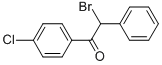 structure of CAS# 1889-78-7, 2-Bromo-1-(4-Chlorophenyl)-2-Phenyl-Ethanone;2-Bromo-1-(4-Chlorophenyl)-2-Phenylethan-1-One, 95+%;2-BROMO-1-(4-CHLOROPHENYL)-2-PHENYLETHAN-1-ONE;2-BROMO-1-(4-CHLORO-PHENYL)-2-PHENYL-ETHANONE